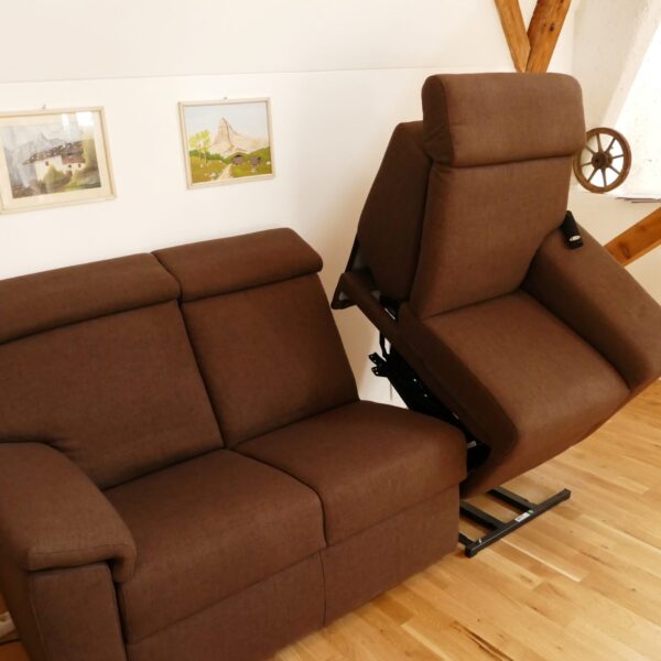 Sofa mit Relaxfunktion "Vulcano" - Diotti